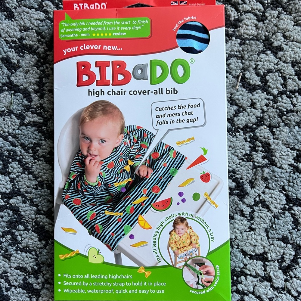 BIBaDo High Chair Coverall Bib